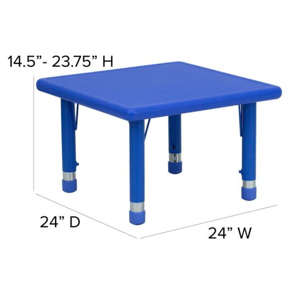 YU-YCX-0023-2-SQR-TBL-BLUE-E-GG - Image 2