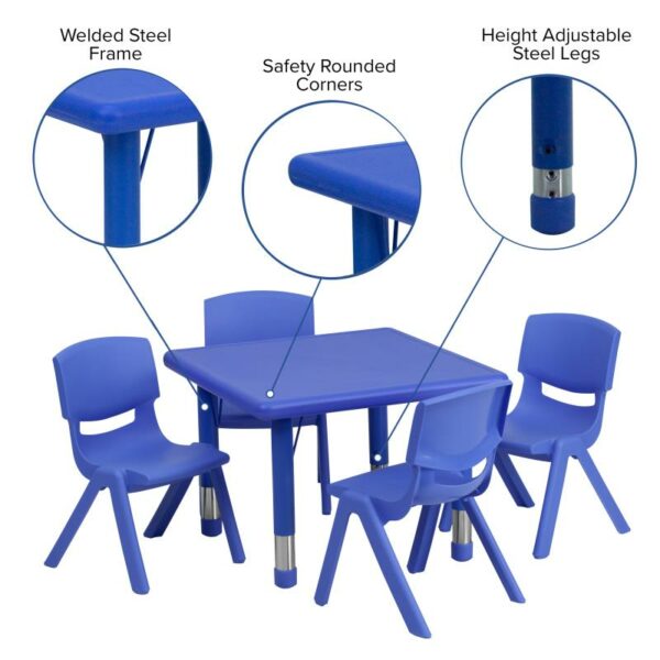 YU-YCX-0023-2-SQR-TBL-BLUE-E-GG - Image 3