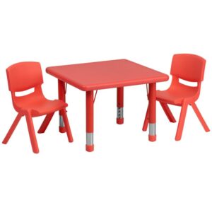 YU-YCX-0023-2-SQR-TBL-RED-R-GG